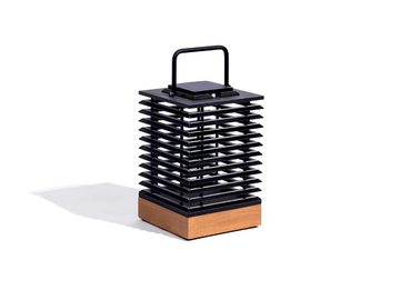 TECK410 - Solar powered aluminium lantern by Les Jardins® - view 2